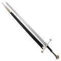 Anduril Sword of Aragorn Life Size Metal Replica