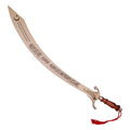 Belly Dance Dragon Scimitar Sword With Gold Plated Blade