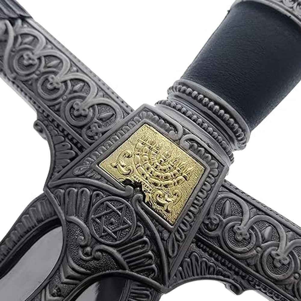 King Solomon Sword Full Size Black Metal Replica