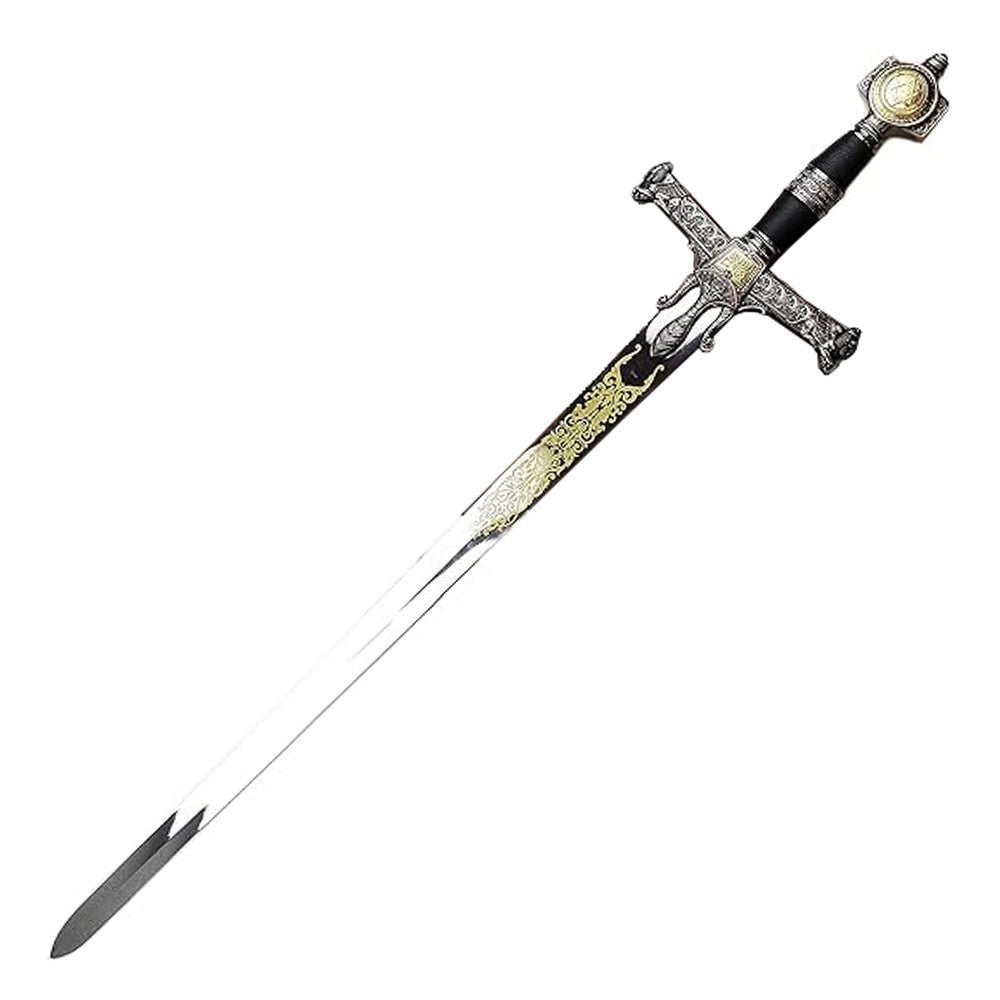 King Solomon Sword Full Size Black Metal Replica