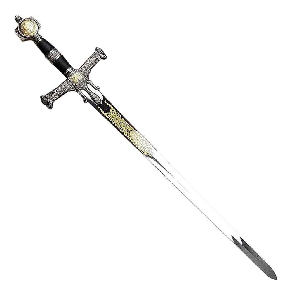 King Solomon Sword Full Size Black Metal Replica
