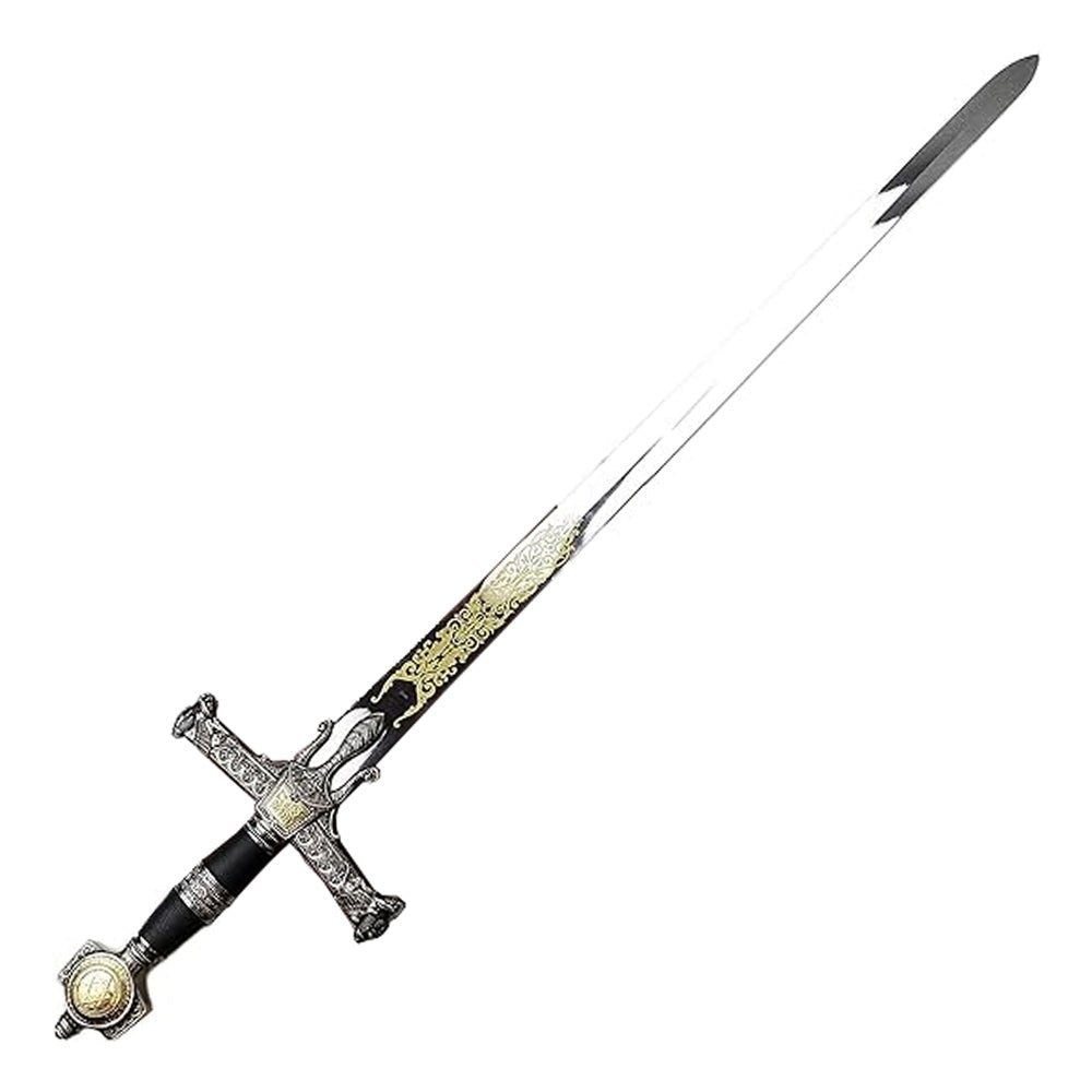 King Solomon Sword Full Size Black Metal Replica