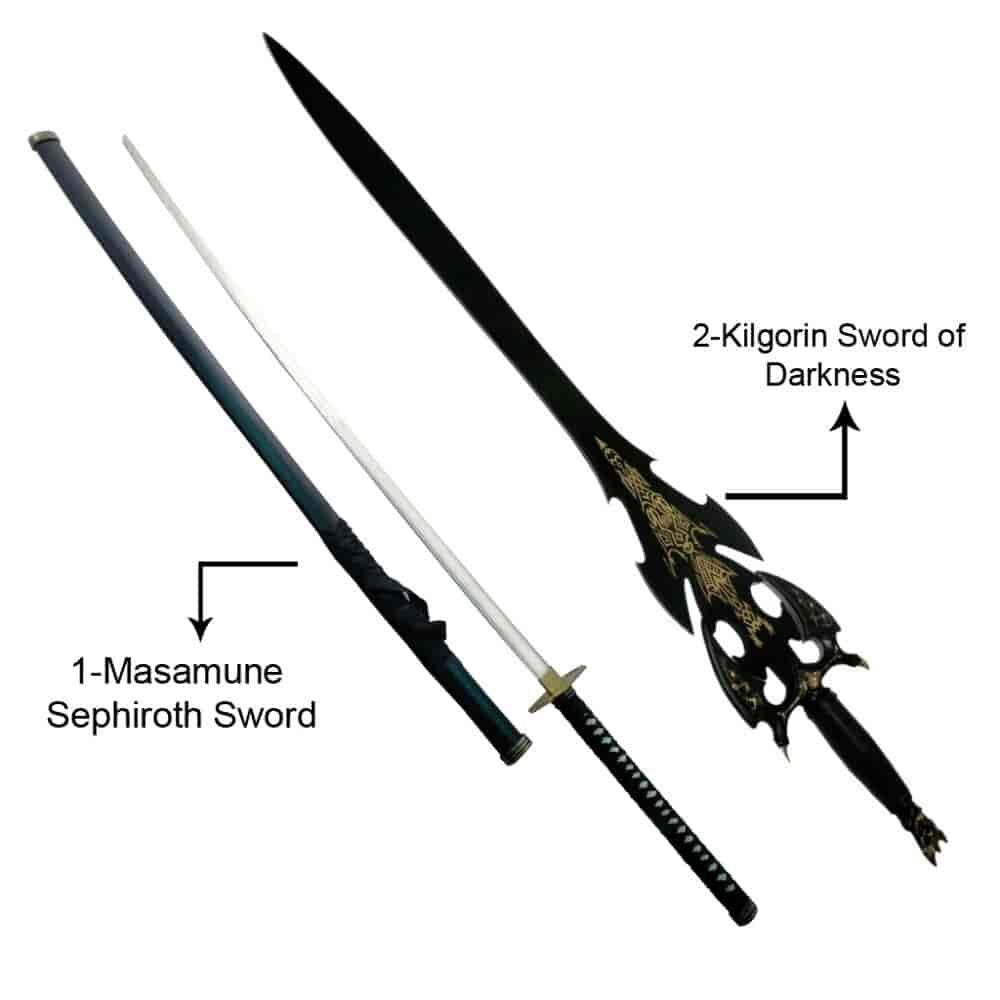 Masamune Sephiroth Sword 68″ & Kilgorin Sword of Darkness