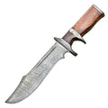 Bowie Knife Rosewood Handle Hunting 13 Inch