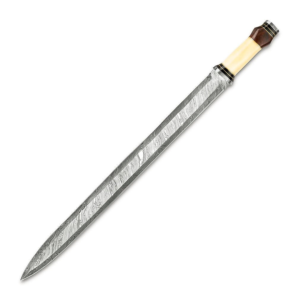 Roman Gladius Sword With Leather Belt Scabbard