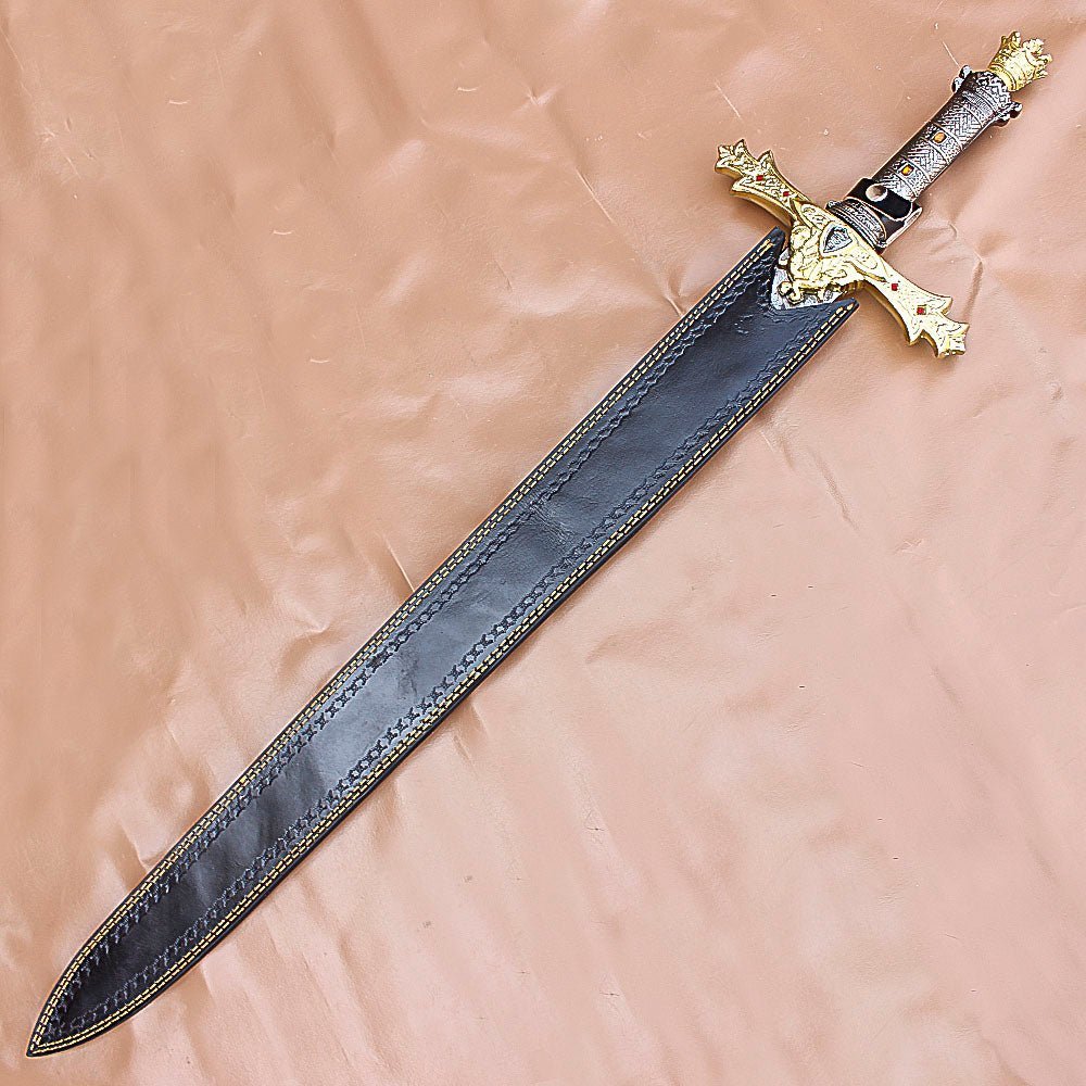Medieval Crusader Sword Knight Replica Handmade 40 Inch