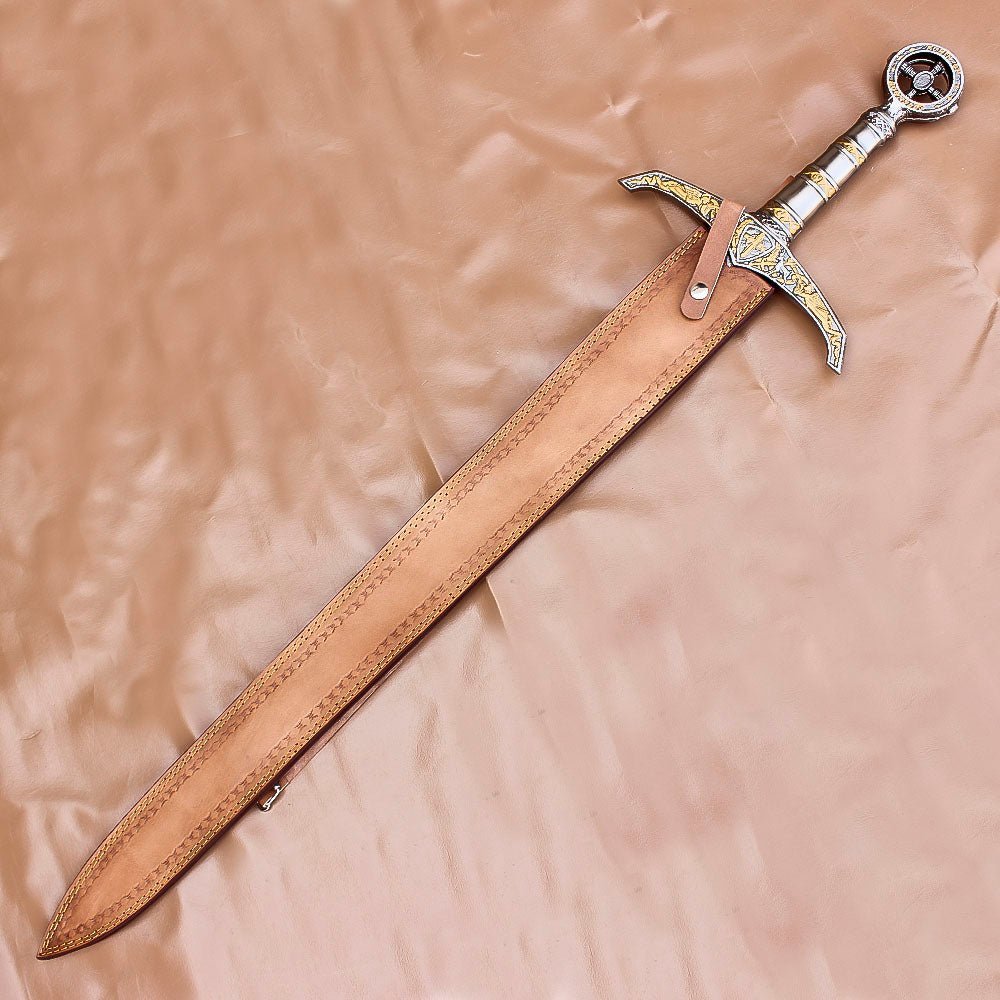 Robin Hood Locksley Sword With Leather Sheath