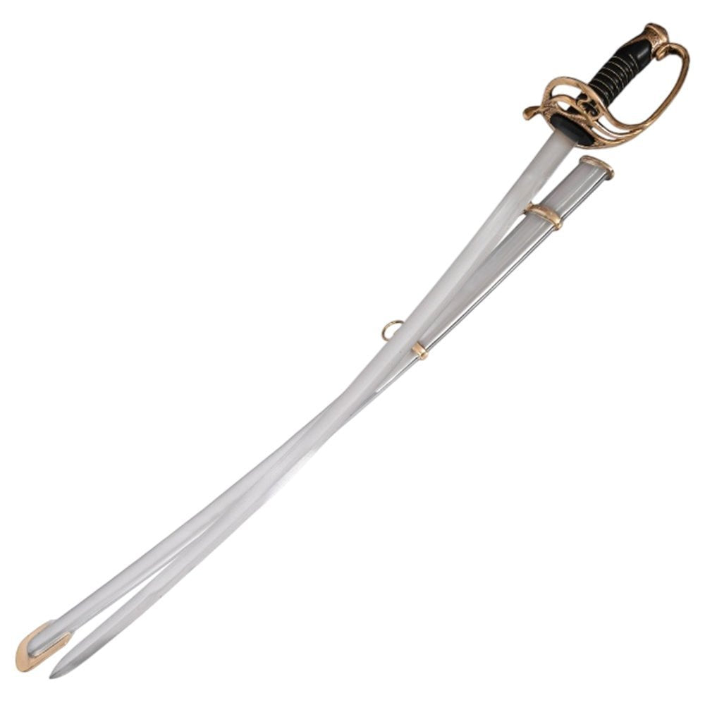 Shelby Civil War Officer Sword With Scabbard 40 Inch