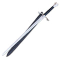 Black Death Gothic Medieval Sword With Leather Sheath