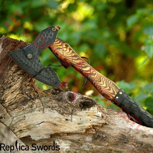22" Ragnar Lothbrok Custom Hand Forged Viking Axe