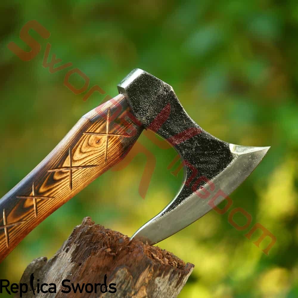 22" Ragnar Lothbrok Custom Hand Forged Viking Axe