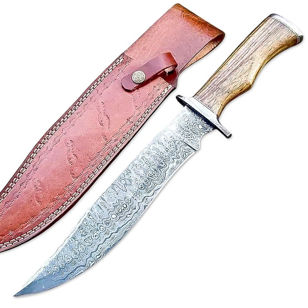 Bowie Knife Rosewood Handle Hunting Gift 15 Inch