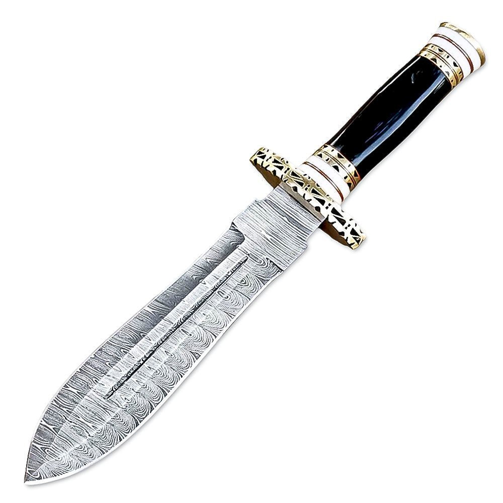 Dagger Bone Buffalo Horn Handle Collectible 12 Inch