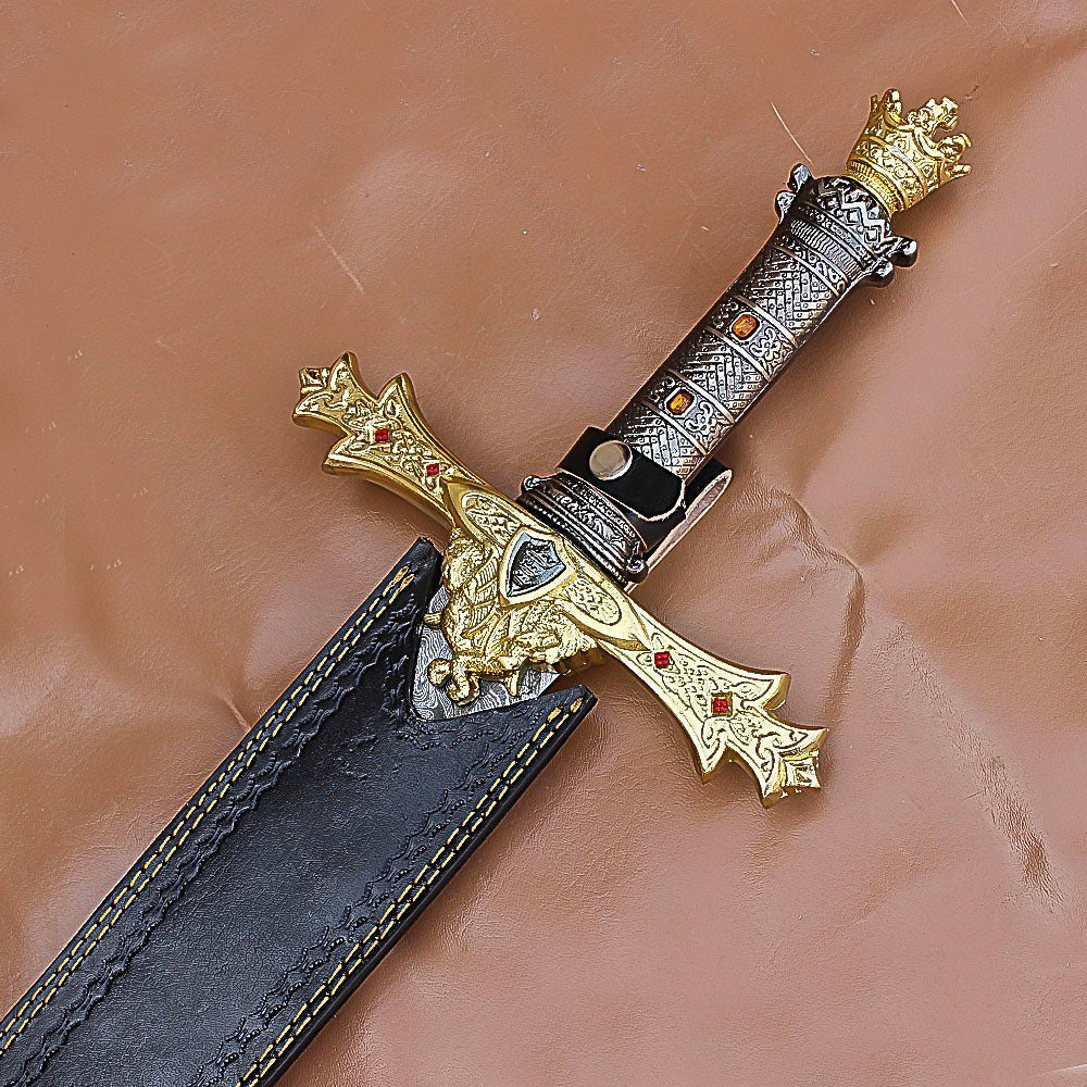 Medieval Crusader Sword Knight Replica Handmade 40 Inch
