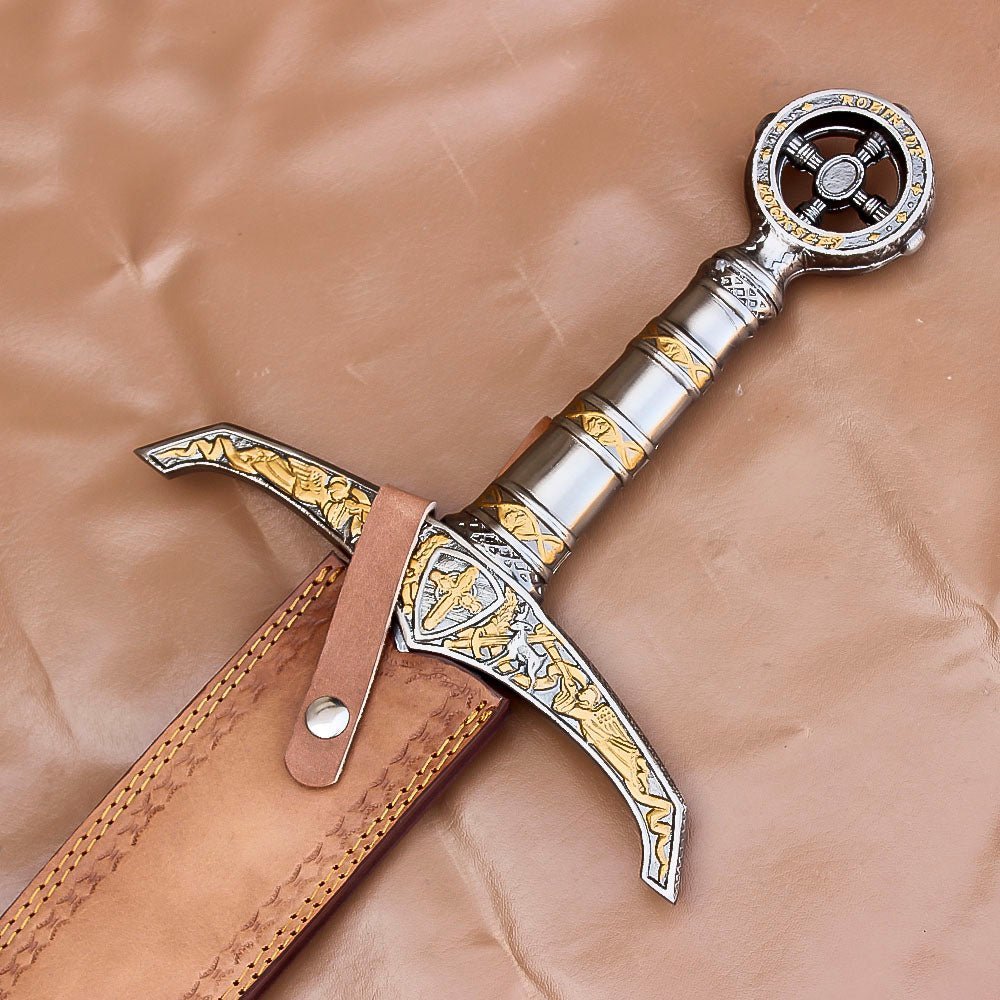 Robin Hood Locksley Sword With Leather Sheath