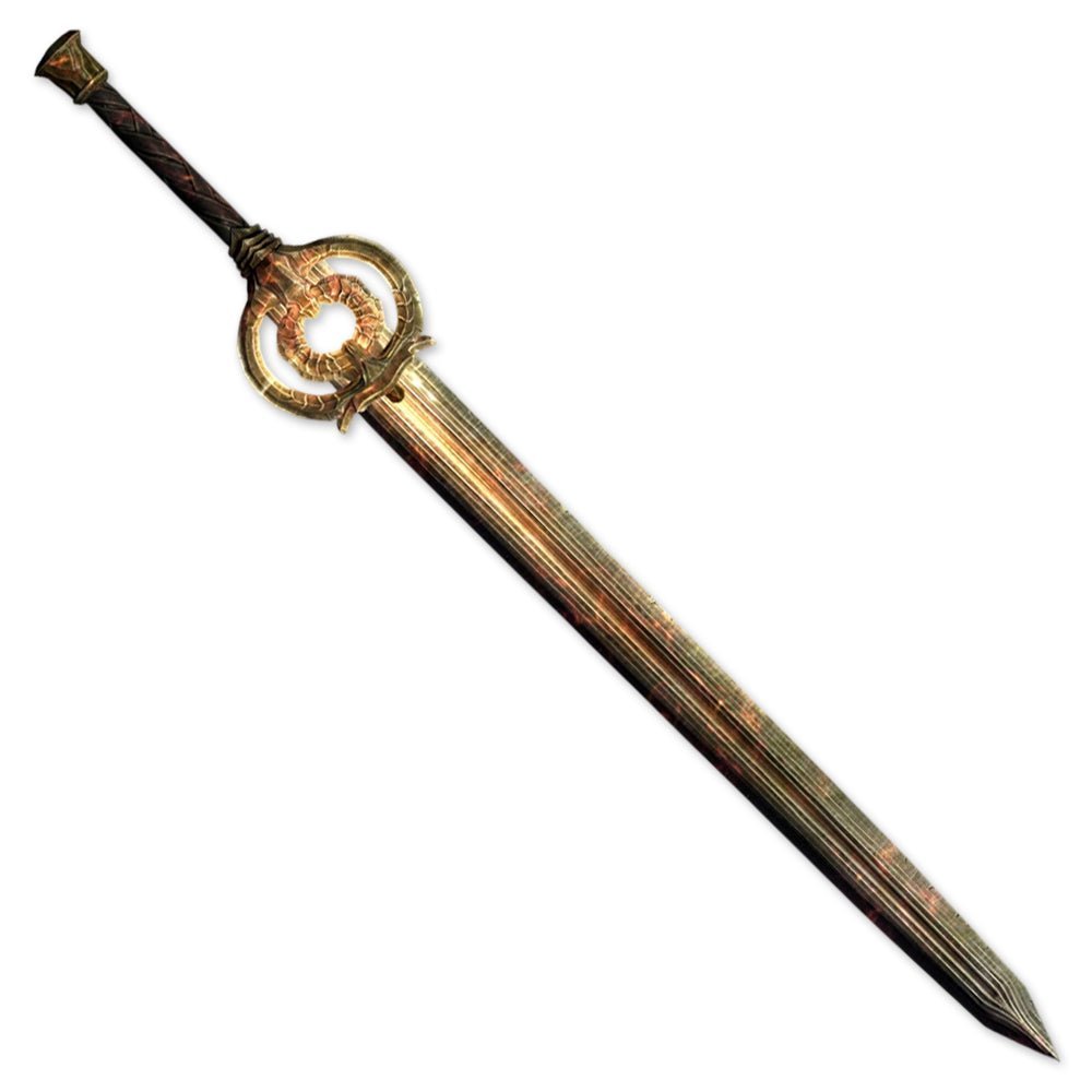 Skyrim Meridia Dawnbreaker Sword Life Size Replica