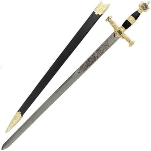 King Solomon Sword Full Size Black Metal Replica