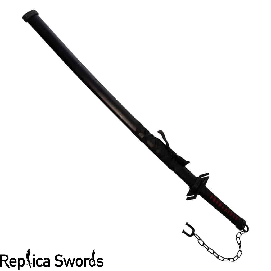 Black Katana Sword 38 Inches Anime Inspired