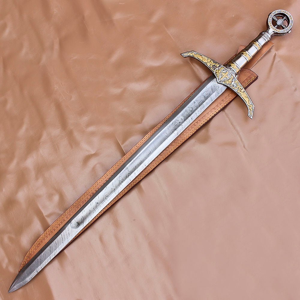 Robin Hood Locksley Sword With Leather Sheath