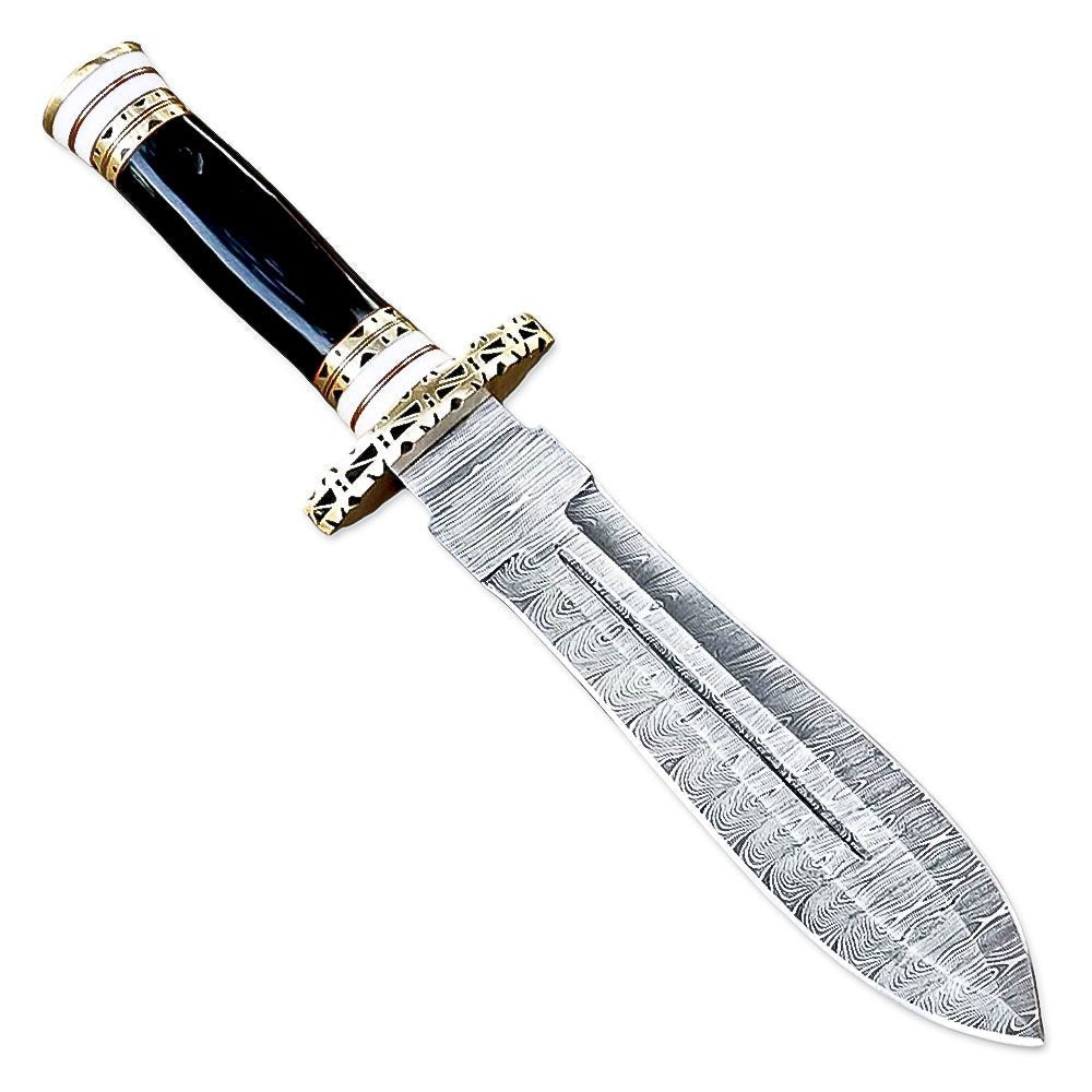 Dagger Bone Buffalo Horn Handle Collectible 12 Inch