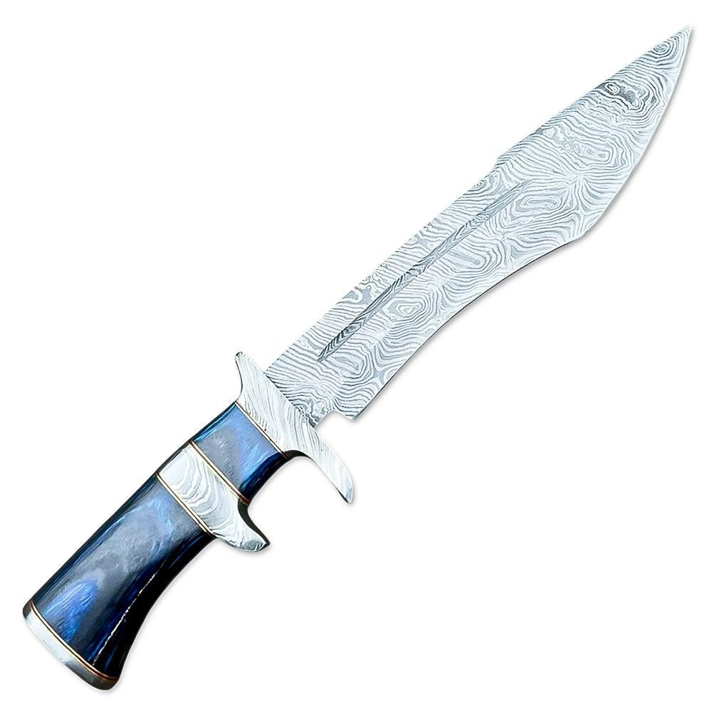 Bowie Knife Hardwood Handle Hunting 14 Inch
