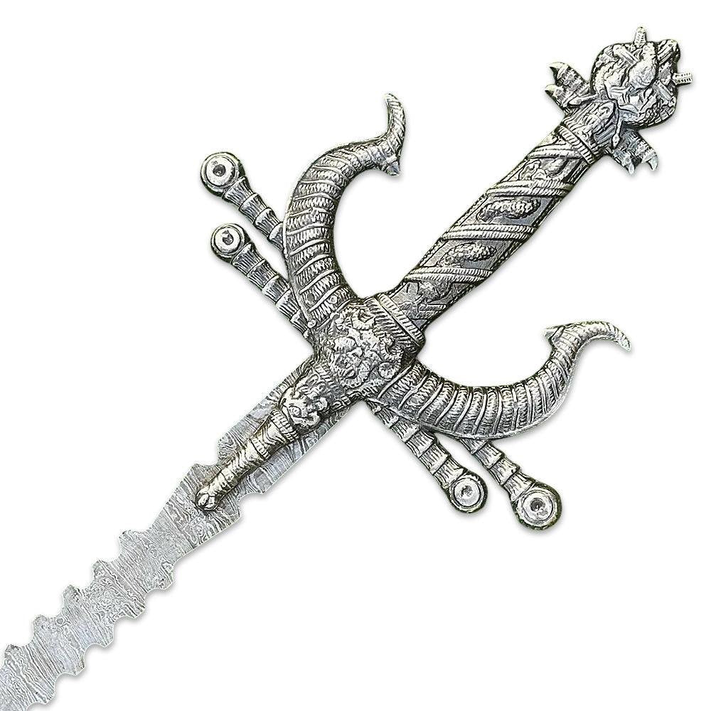 Viking Master Sword Norse Collectible With Sheath