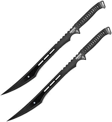 Doomsday Wicked Skull Twin Slayer Tactical Hunting Knife