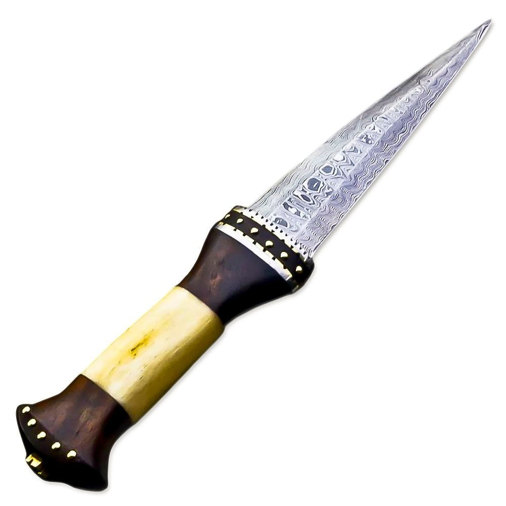 Dagger Bone Rosewood Handle Collectible 13 Inch