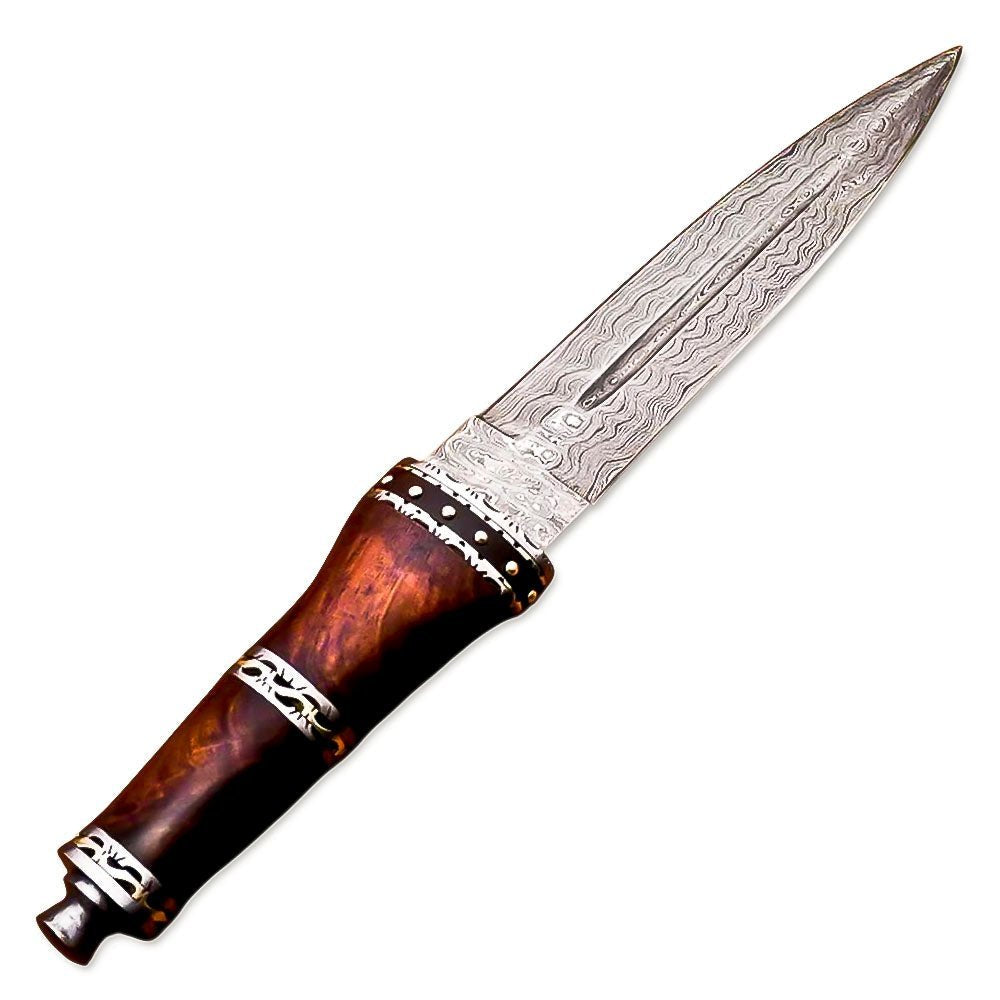 Scottish Dirk Dagger Rosewood Handle 14 Inch