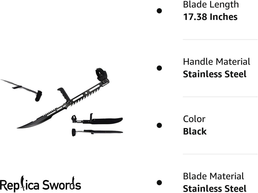 Ninja Fore arm Machete Sword Of Agent BloodRayne