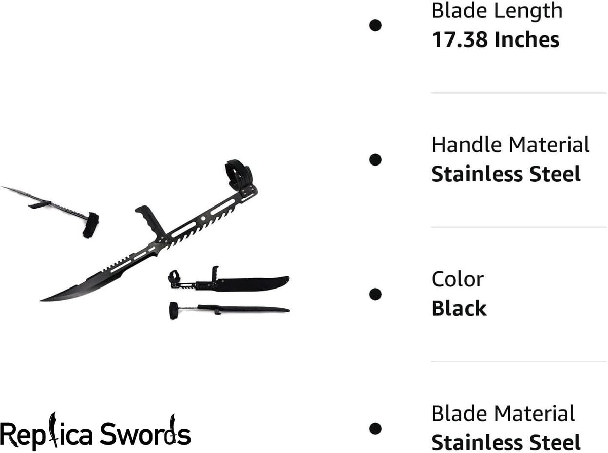 Ninja Fore arm Machete Sword Of Agent BloodRayne
