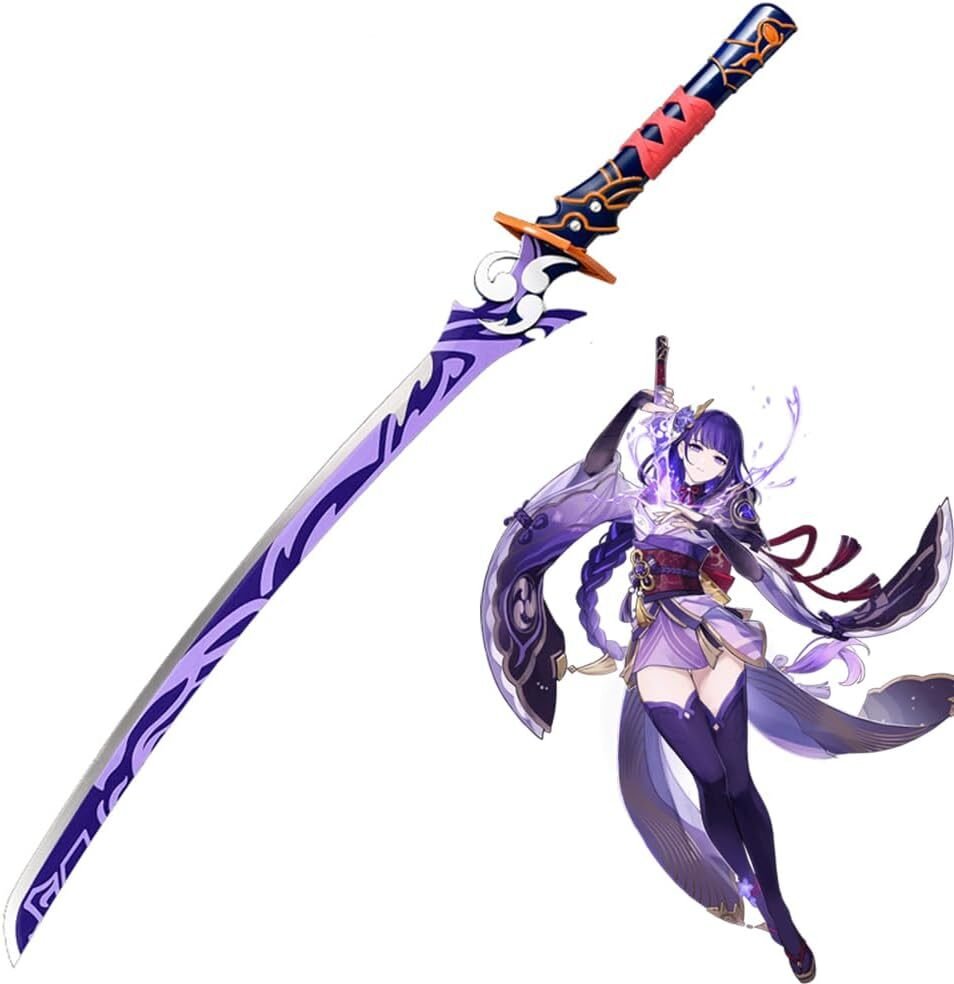 Raiden Ei Musou Isshin Sword From Genshin Impact