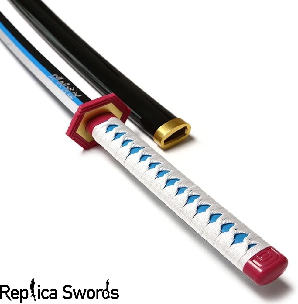 Giyuu Tomioka Blue Nichrin Katana Sword