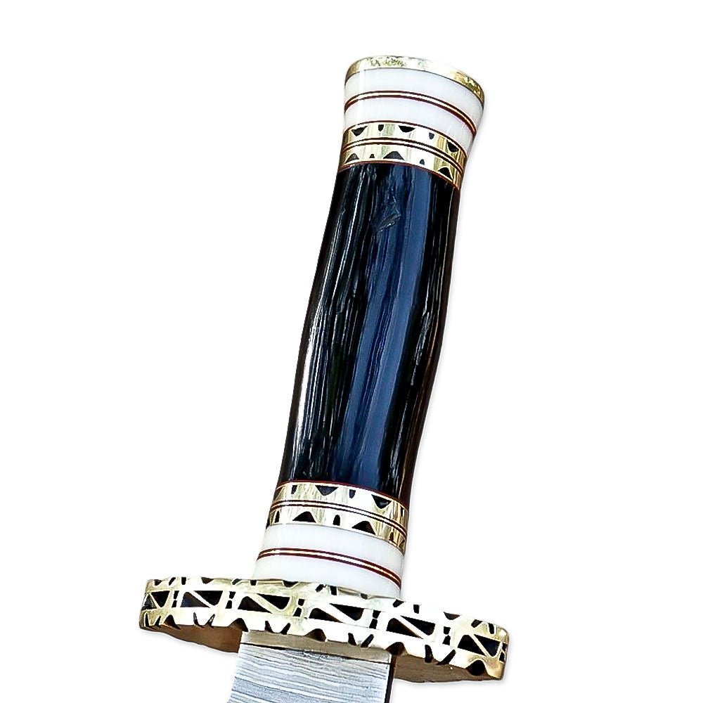 Dagger Bone Buffalo Horn Handle Collectible 12 Inch