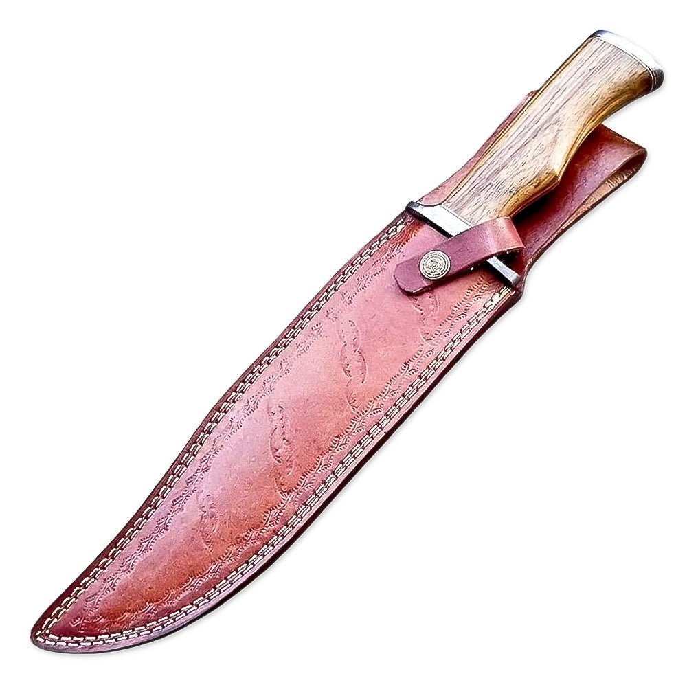 Bowie Knife Rosewood Handle Hunting Gift 15 Inch