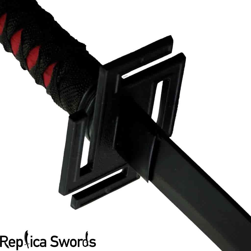 Black Katana Sword 38 Inches Anime Inspired