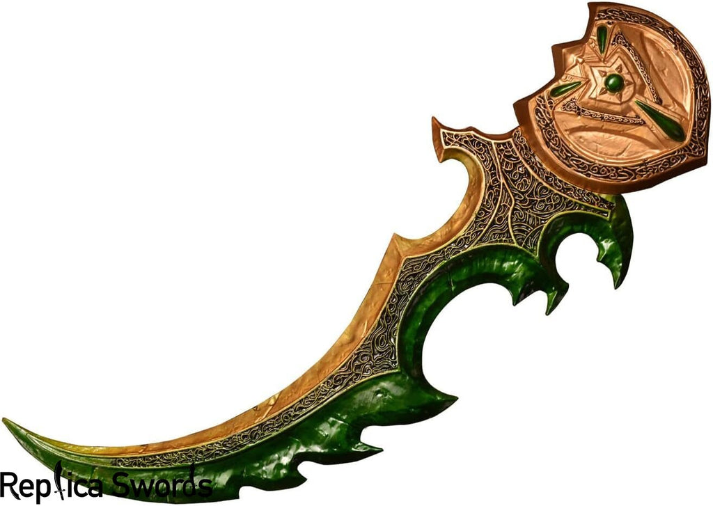 WOW Warglaive of Azzinoth Illidan Blade 55" Metal Prop Replica