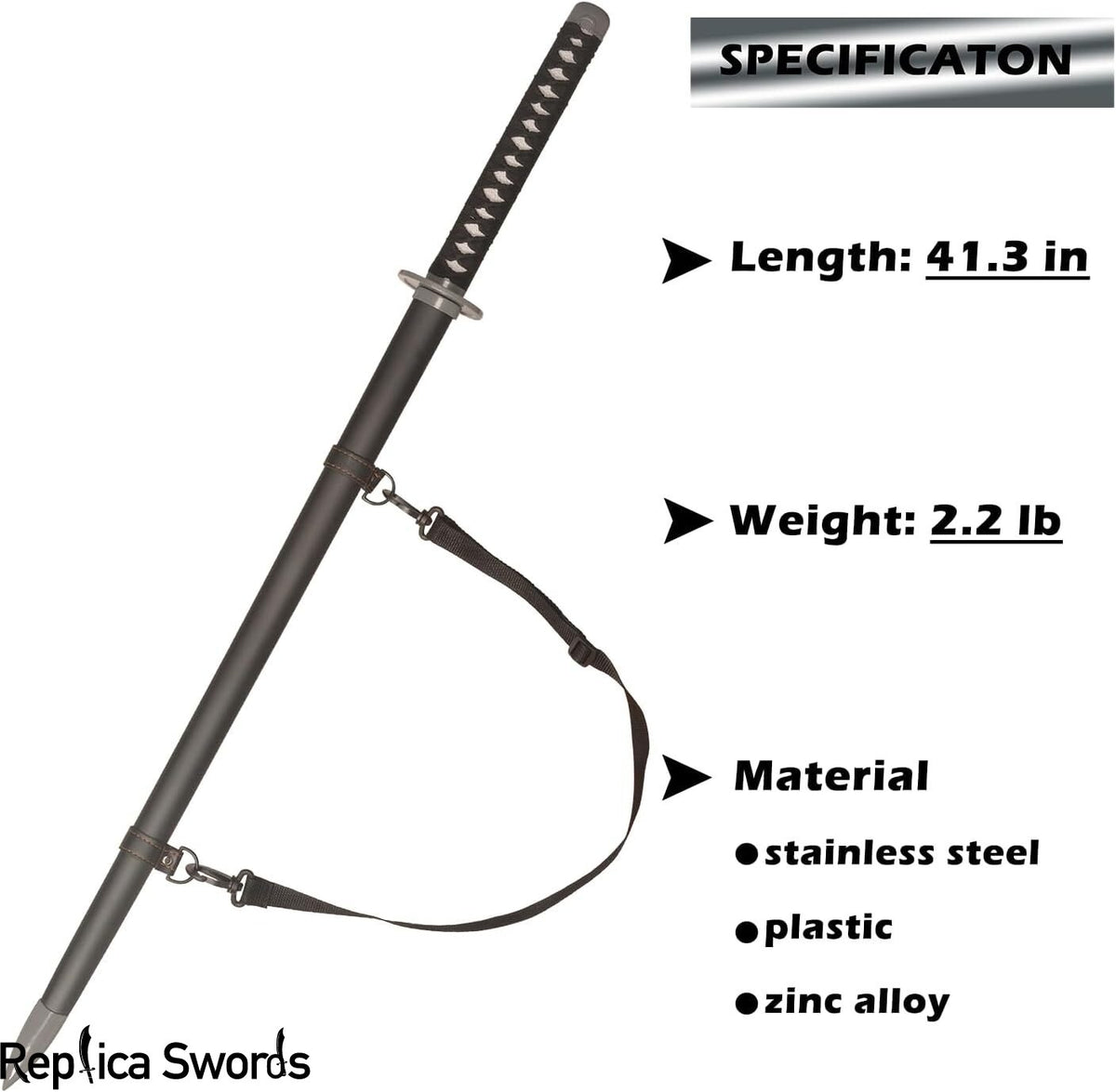 Aki Hayakawa Katana Sword From Chain Saw Man
