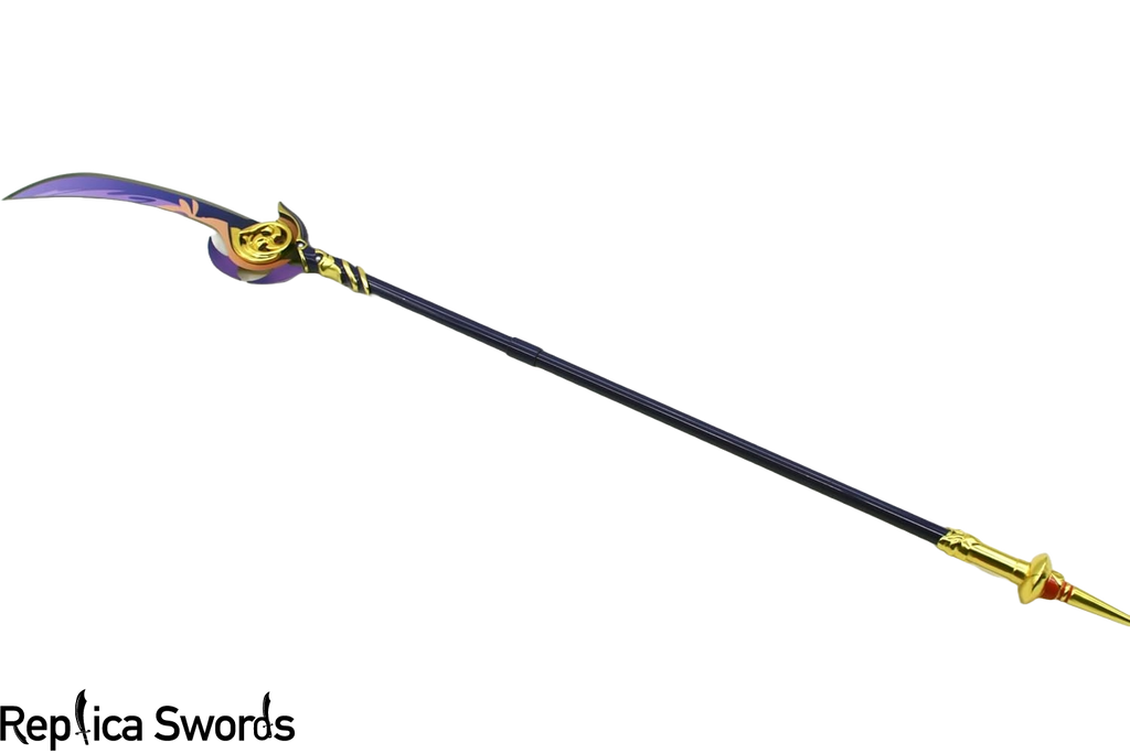 Raiden Lightning Engulfing Naginata From Genshin Impact