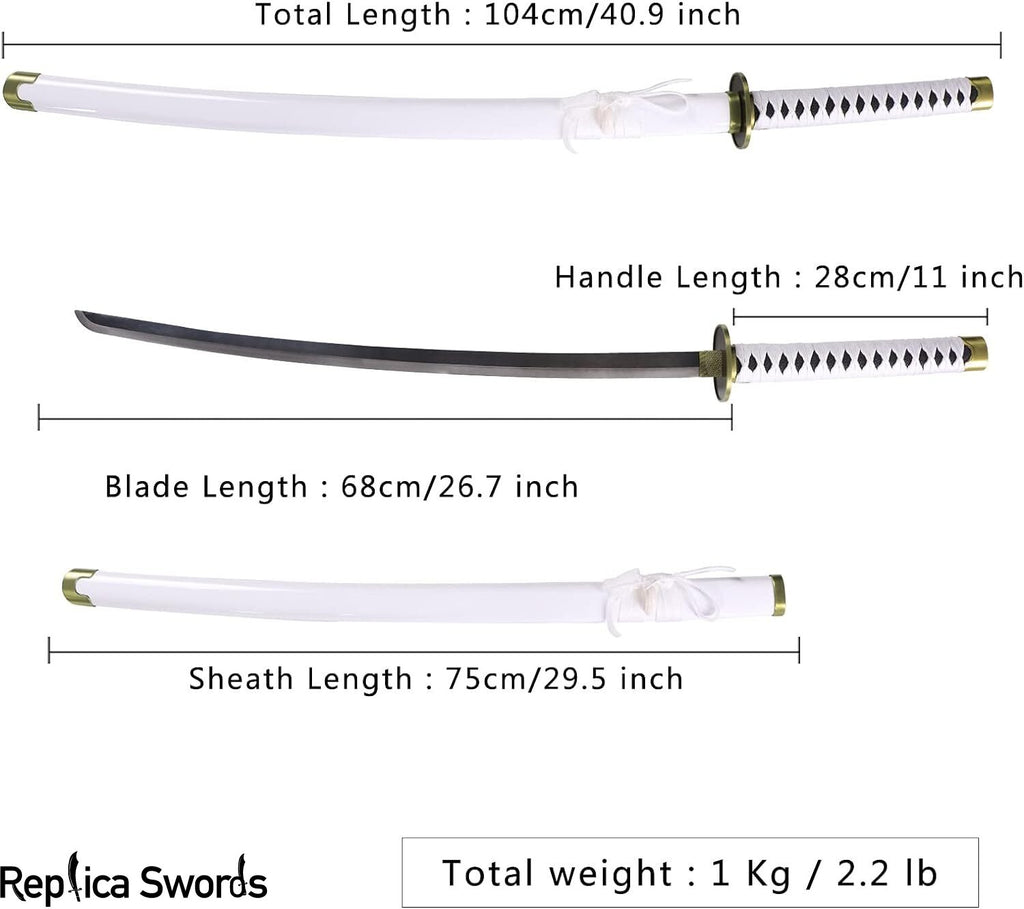 Roronoa Zoro Wado Ichimonji Katana Sword
