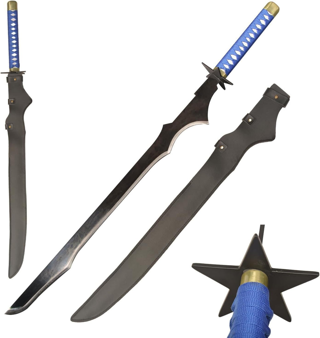 Mato Kuroi Crooked Katana Sword From Black Rock Shooter