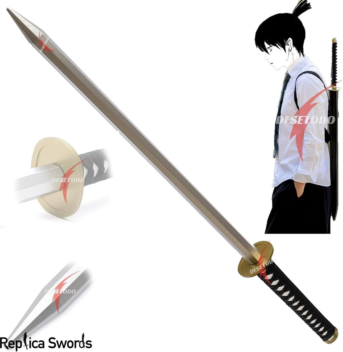 Nail Style Aki Hayakawa Sword From Chainsaw Man