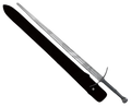 Bastard Sword Replica From Dungeon & Dragon