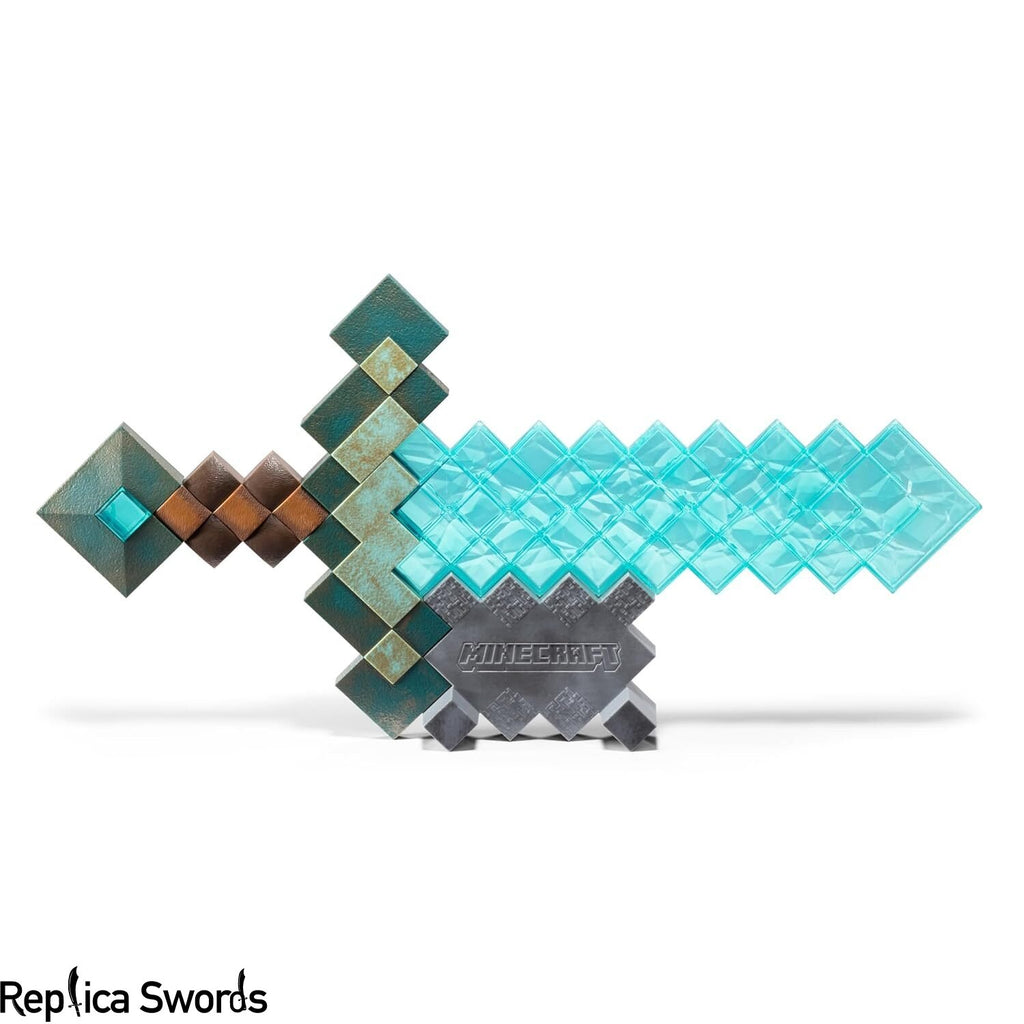 Minecraft Diamond Sword Metal Replica Collector Ed.
