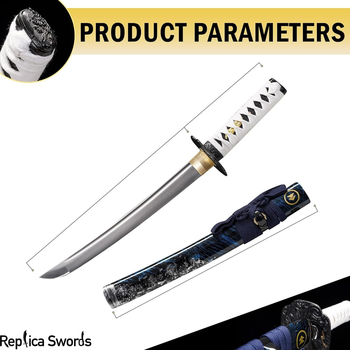 Ghost of Tsushima Sakai Tanto Sword Replica