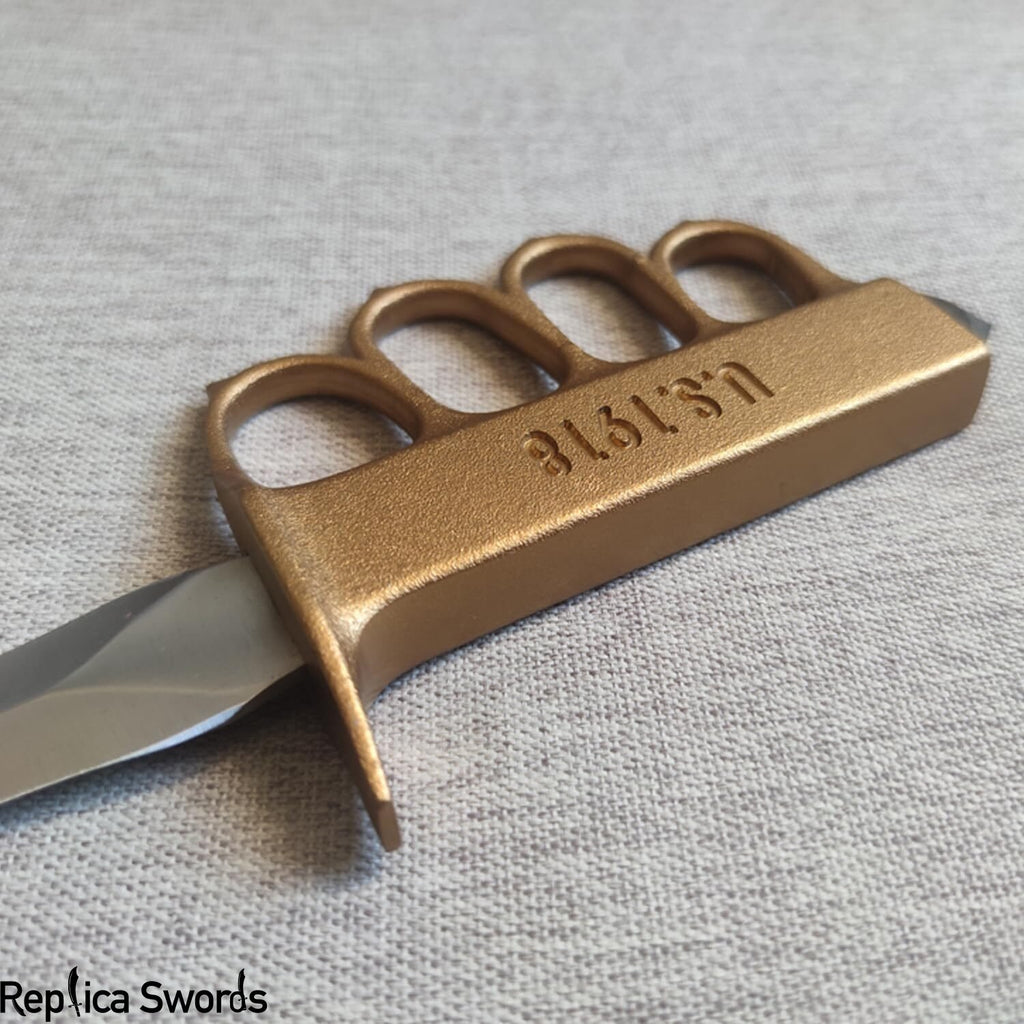 U.S.1918 WWI Trench Knife Replica With Sheath