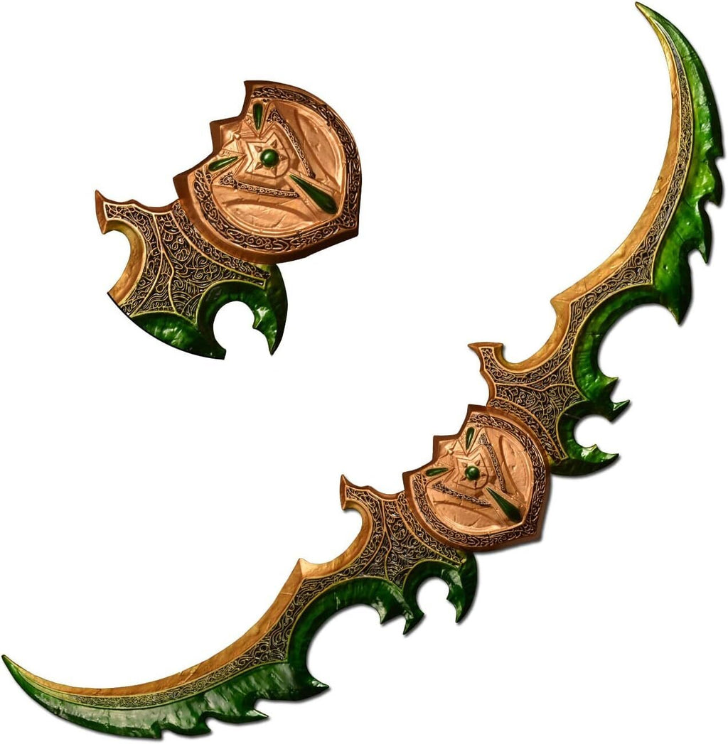 WOW Warglaive of Azzinoth Illidan Blade 55" Metal Prop Replica