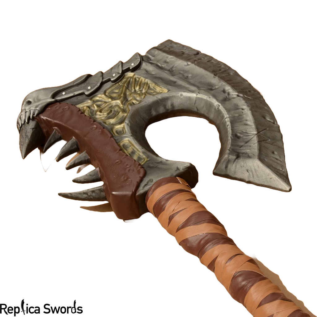 Wow Grommash Hellscream's Gorehowl Axe Prop Replica
