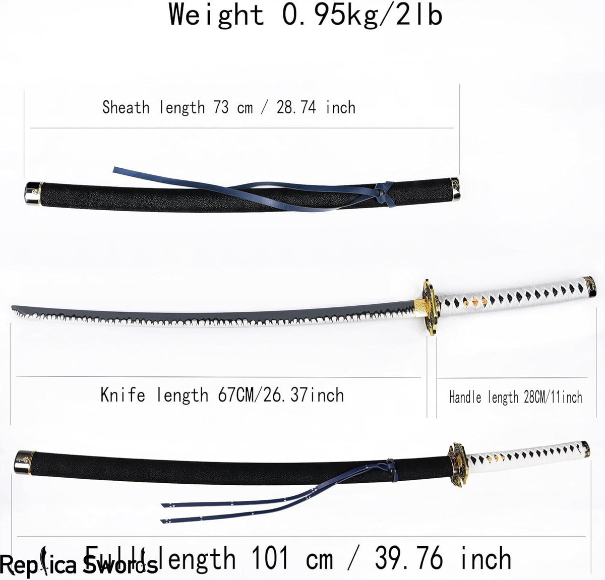 Vergil Nero Yamato Katana Sword Life Size Replica