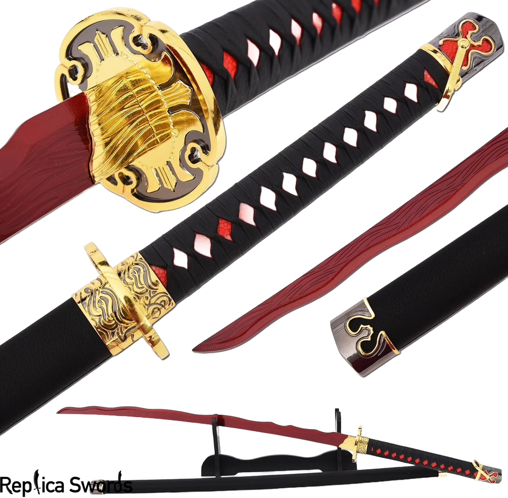 Elden Ring Rivers of Blood Katana Sword Metal Replica
